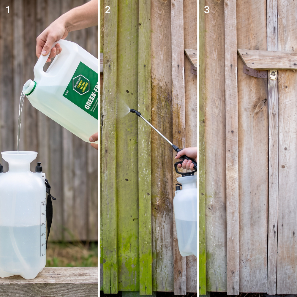GREEN-FREE® 5L - Sammalde, vetikate ja samblikute eemaldaja