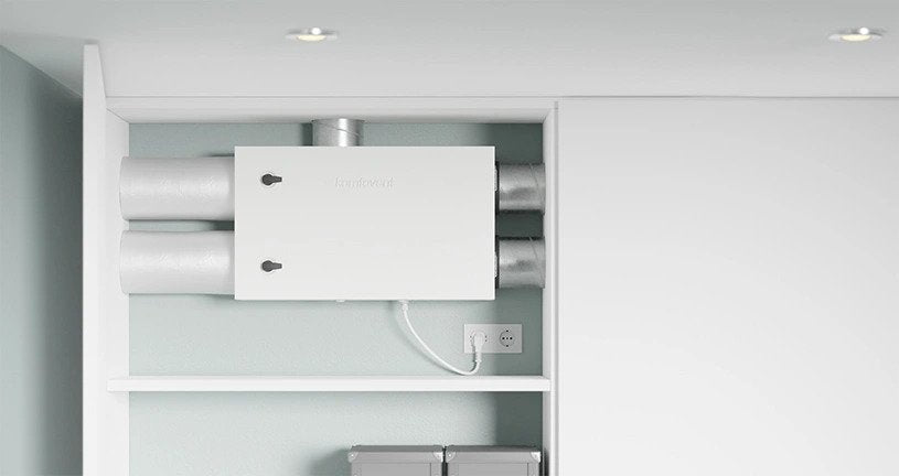 Tsentraliseeritud soojustagastussüsteem KOMFOVENT Domekt R 150 F C8