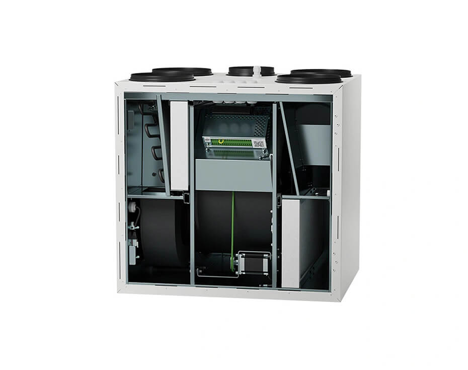 Tsentraliseeritud soojustagastussüsteem KOMFOVENT Domekt R 400 V C6M